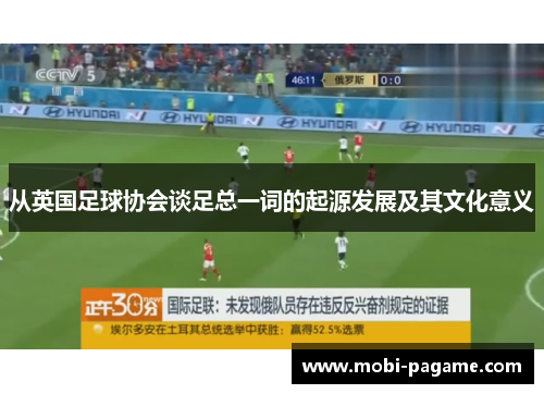 从英国足球协会谈足总一词的起源发展及其文化意义