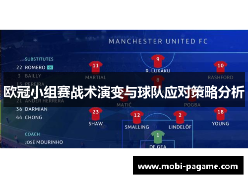 欧冠小组赛战术演变与球队应对策略分析 欧冠小组赛战术演变与球队应对策略分析